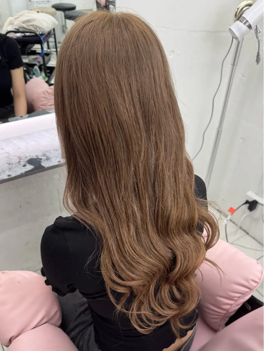 ロング シールエクステ エクステ ロング エクステ Nene /Roverのヘアスタイル