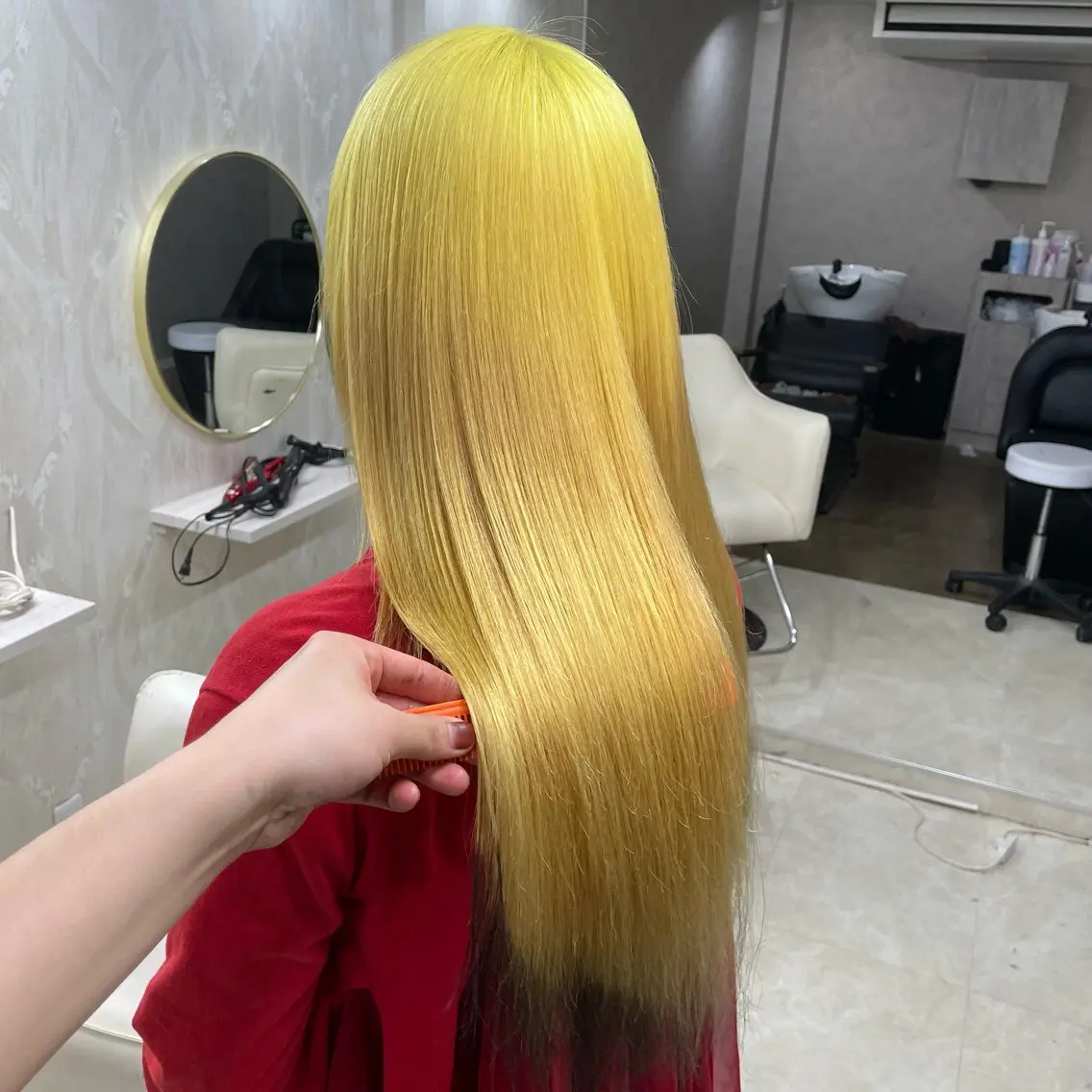 ロング ヘアカラー トリートメント 🌟ハイトーン/ボブ /RYOJU🌟のヘアスタイル