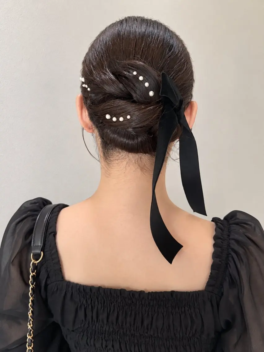 ヘアアレンジ 結婚式・ブライダル 松下 美優のヘアスタイル