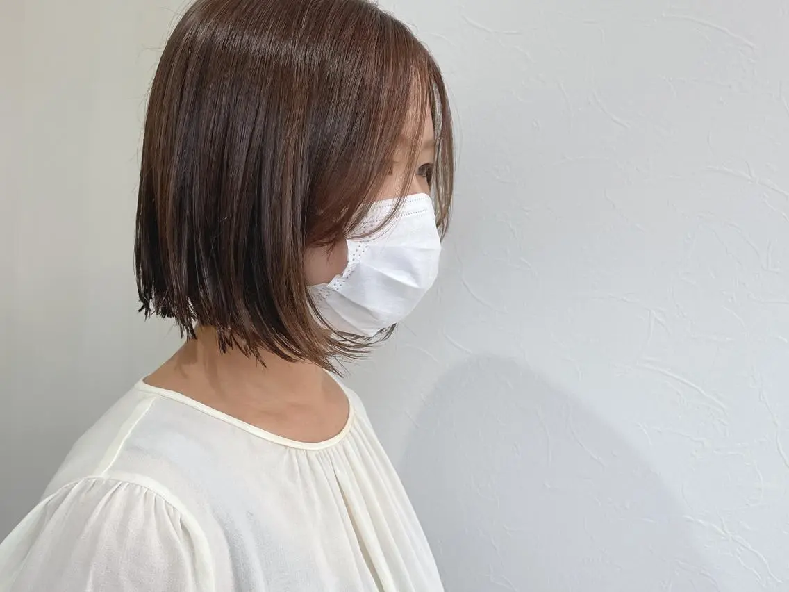 ショート ボブ キノシタ マユのヘアスタイル