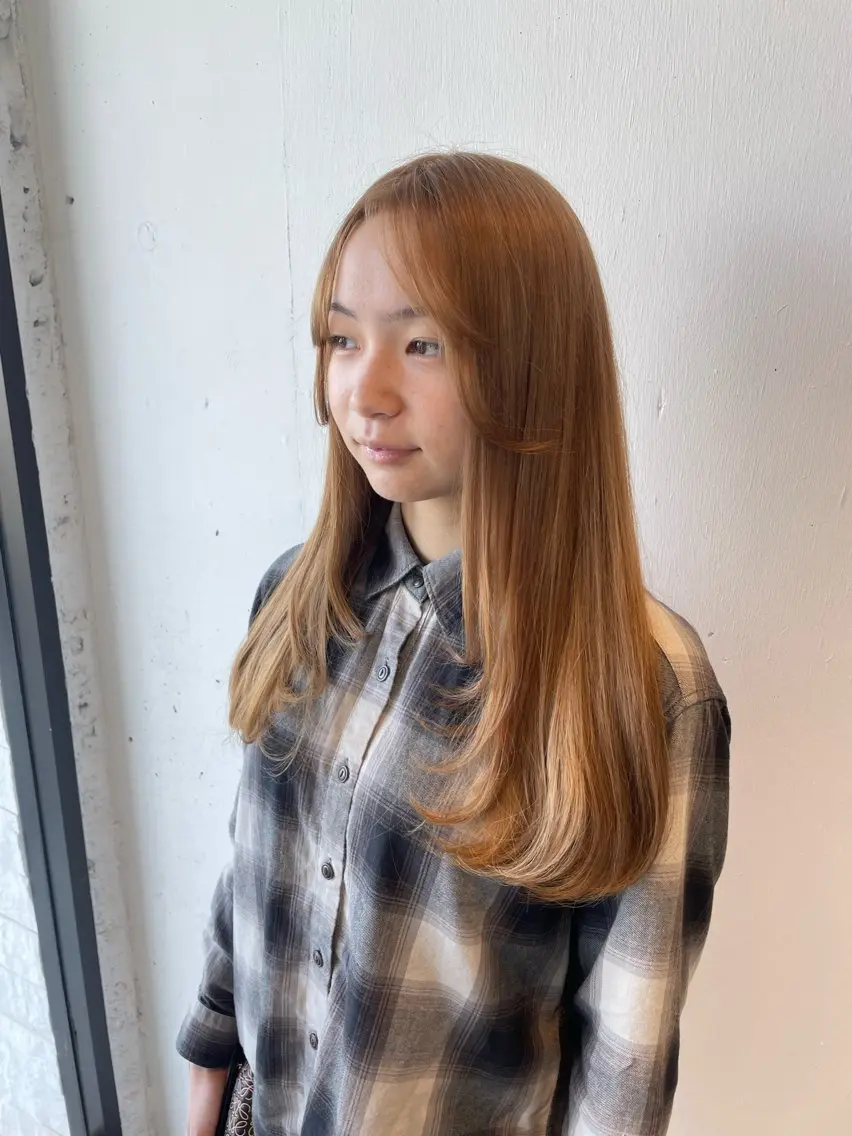 カラー ハイトーンカラー カット ヘアカラー ハイトーンカラー🩵 指名多数💗横山聖奈のヘアスタイル
