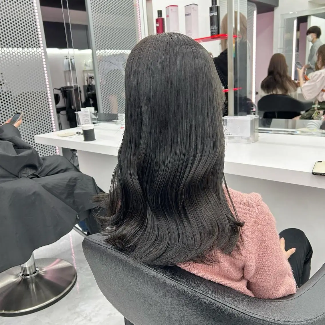 ロング カラー men's特化 値段以上の仕上がりにのヘアスタイル