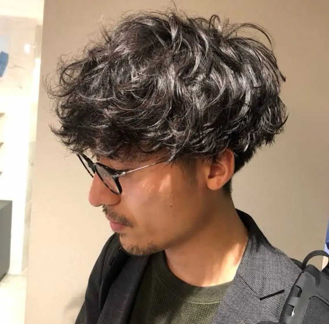 メンズカット+パーマ＋トリートメントの写真