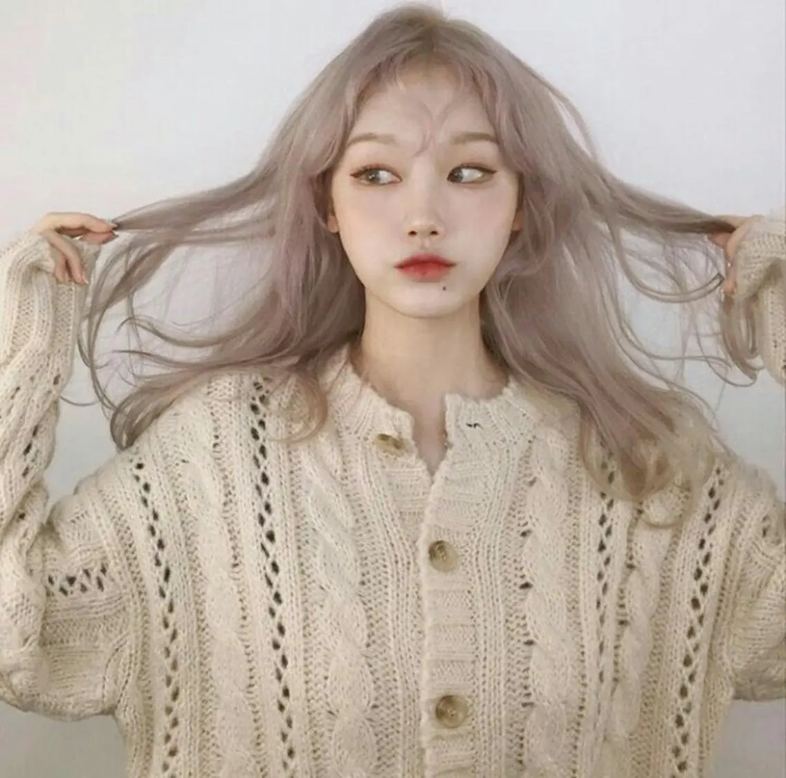 ロング カラー ヘアカラー トリートメント ハイトーンカラー♡ yuのヘアスタイル