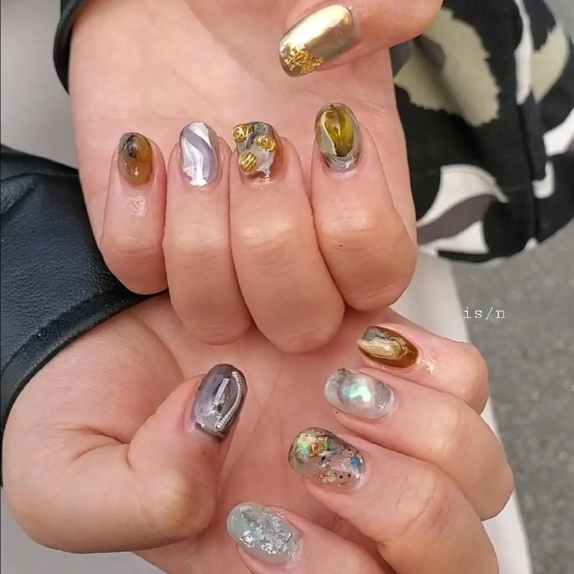 ネイル ハンドネイル 店長 佐藤のネイルデザイン