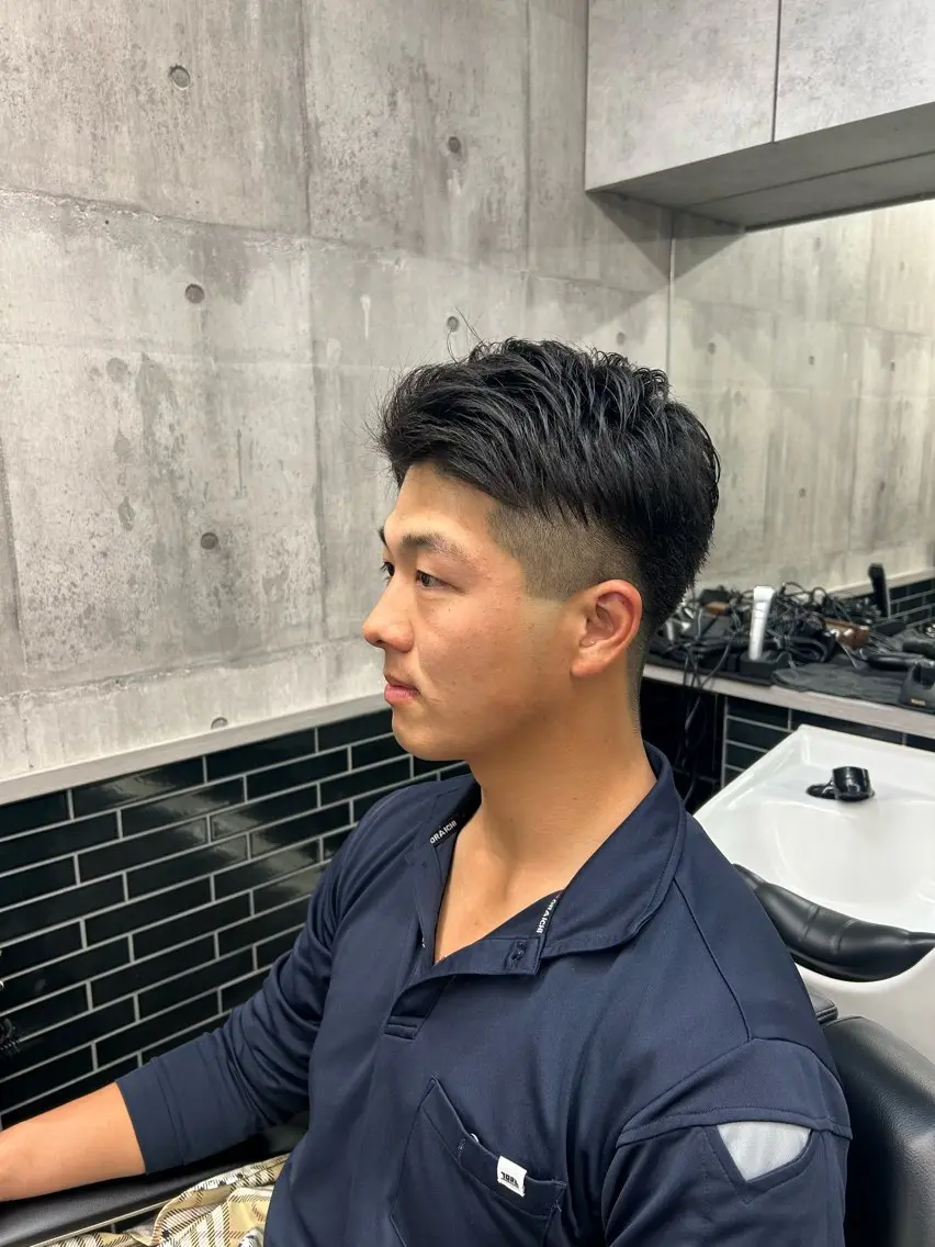 メンズ ツーブロック カットモデル募集⭐️ HINANOのヘアスタイル