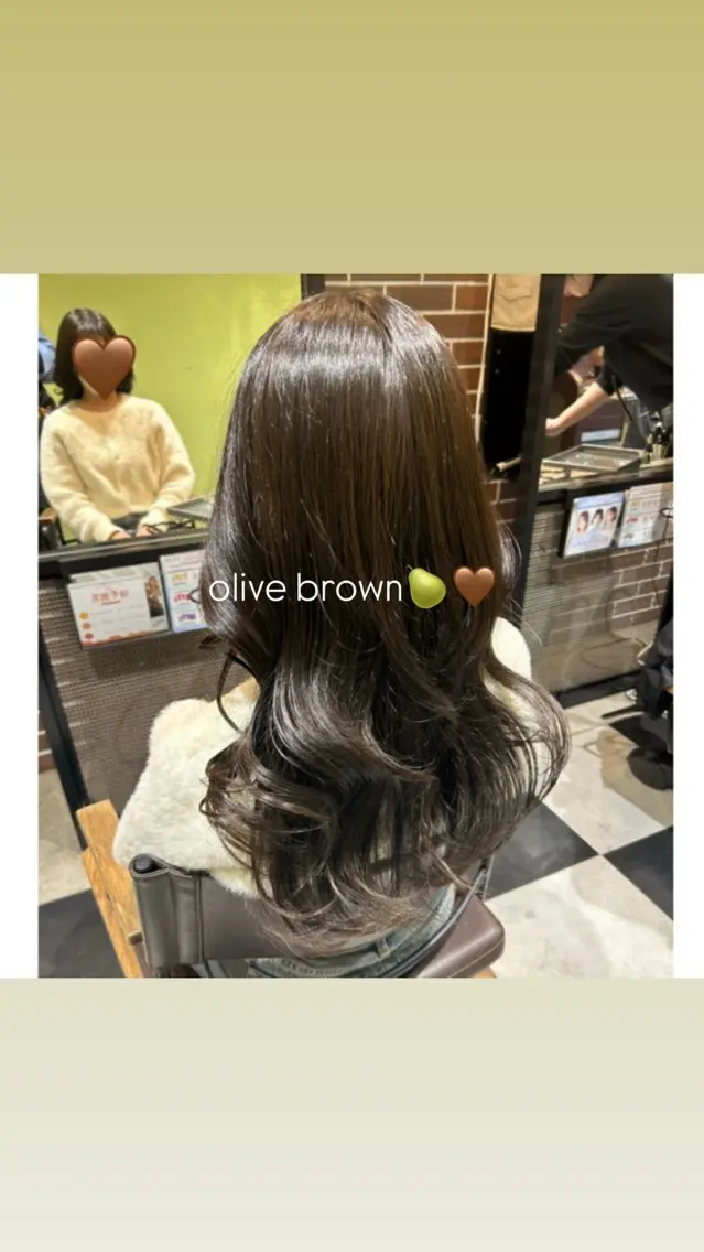 ロング ヘアカラー レイヤー🎀透明感 カラー|ワンホンのヘアスタイル
