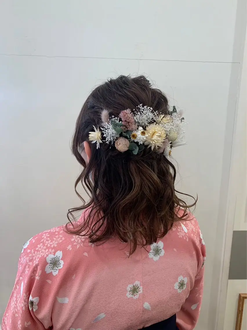 ヘアアレンジ 韓国ヘア ‎⟡.·KANA🐥のヘアスタイル