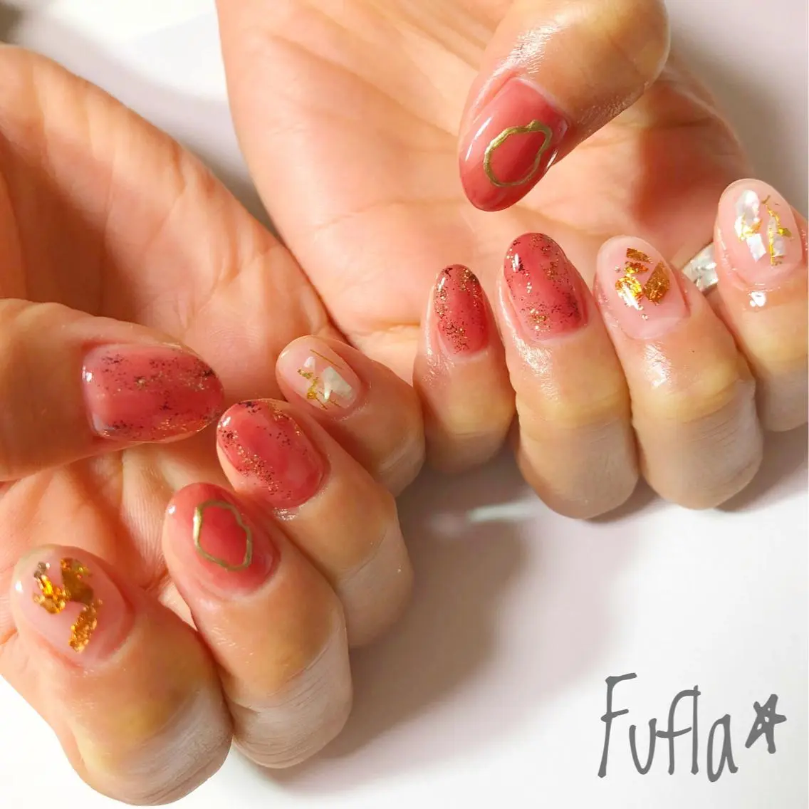 ネイル プライベートサロン Fuflaのネイルデザイン
