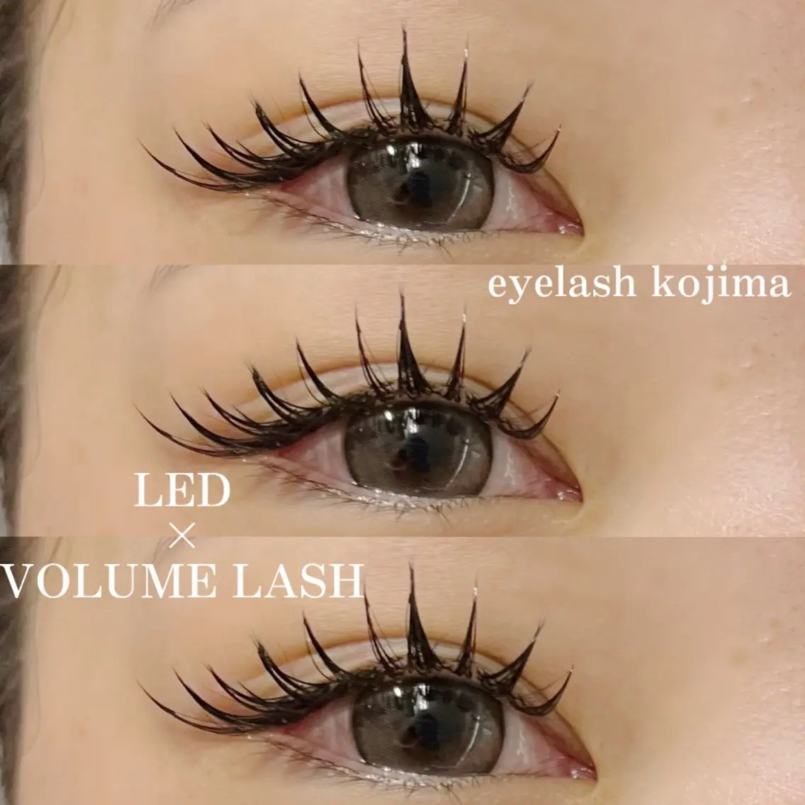 マツエク・マツパ ボリュームラッシュ Trinity eyelashのマツエク・マツパデザイン