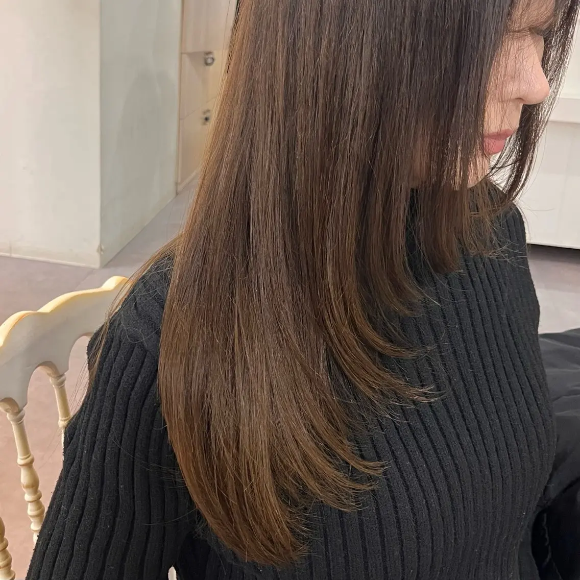 肩下ミディアム、ロングカット✂️3cm以上のカットのみ🙂‍↕️✨の写真