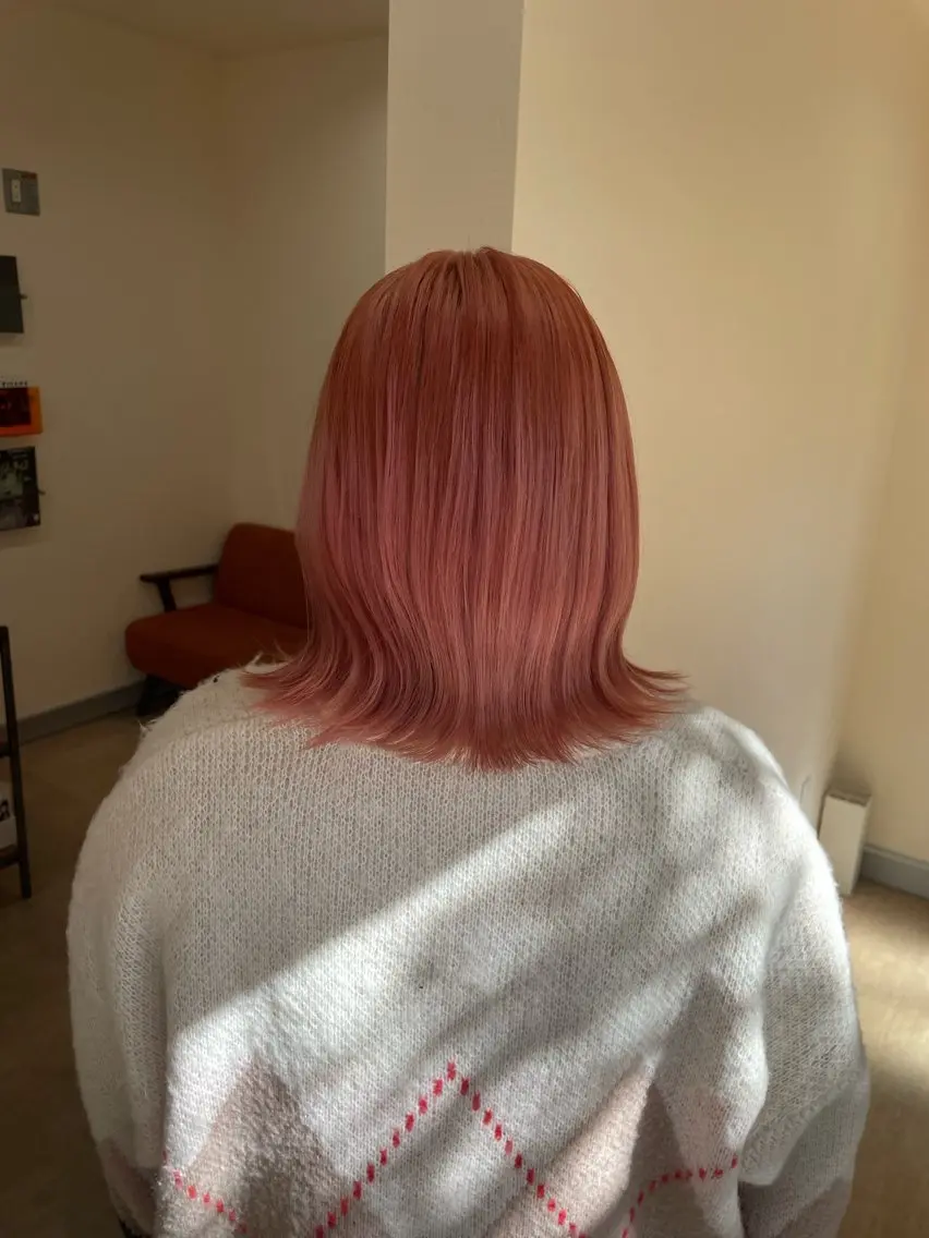 カラー ブリーチ ヘアカラー 金森 実海のヘアスタイル