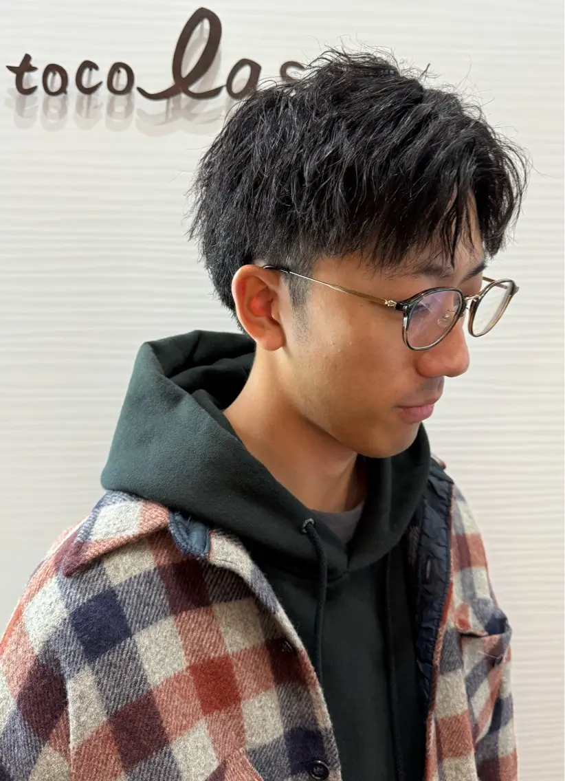 ショート 冨樫 怜央のヘアスタイル