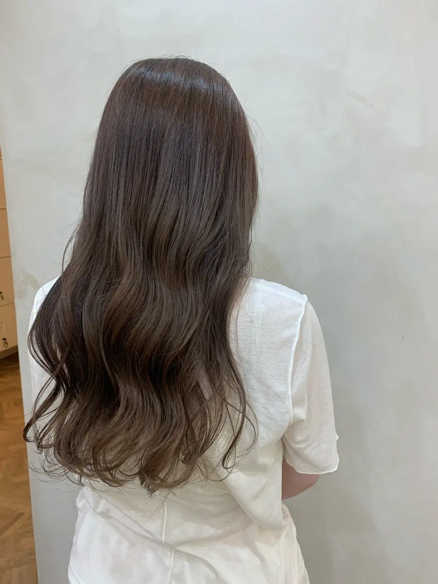 ロング カラー カット ヘアカラー トリートメント マンツーマン施術/ ダブルカラー/アリサのヘアスタイル