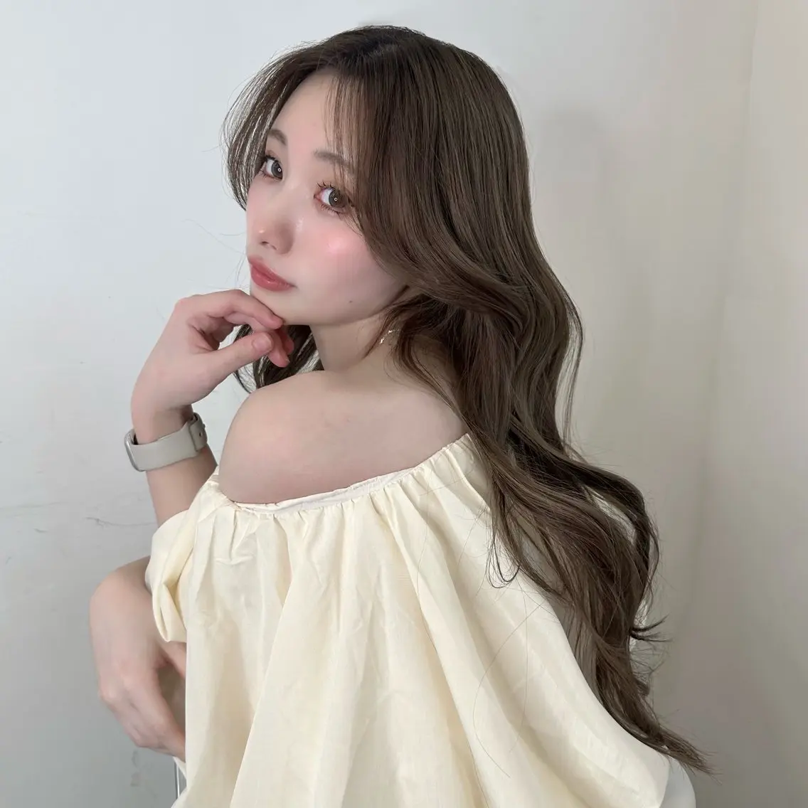 ロング カラー 透明感カラー🩵艶髪 ⟡.· asamiのヘアスタイル