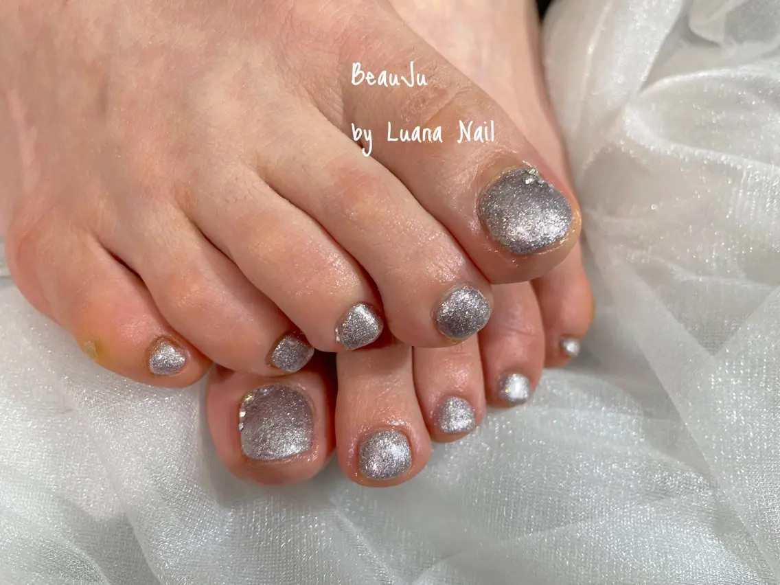ネイル フットネイル BeauJu by Luana Nailのネイルデザイン