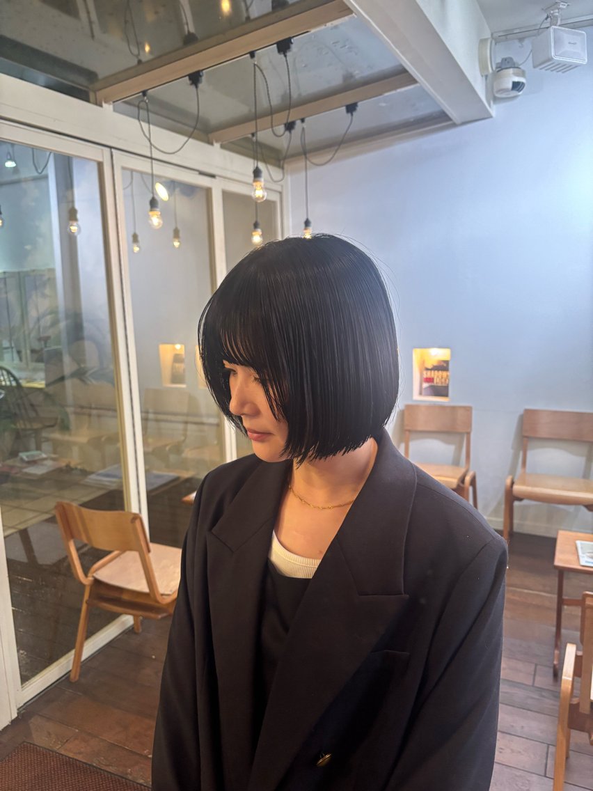 Bobcut / one color 🪿🍃の写真