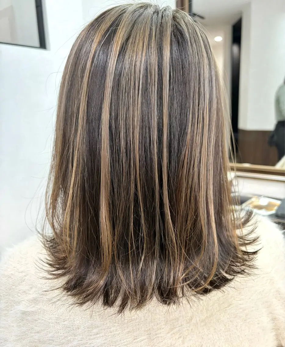 ミディアム ヘアカラー トリートメント ハイトーンカラー/ YUTAのヘアスタイル