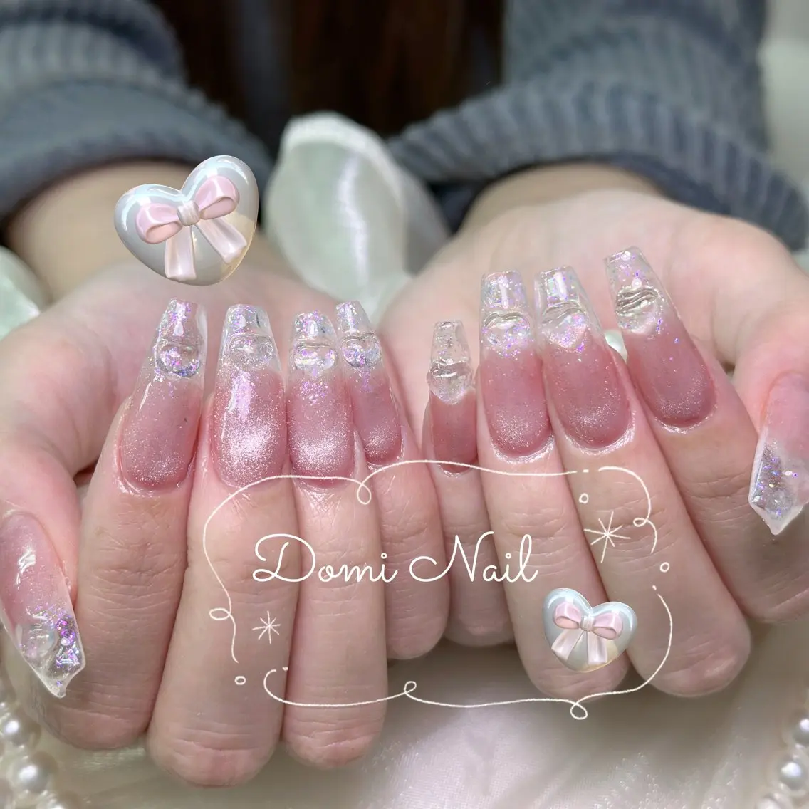 ネイル ネイルチップ ワンホンネイル Domi Nail Salonのネイルデザイン