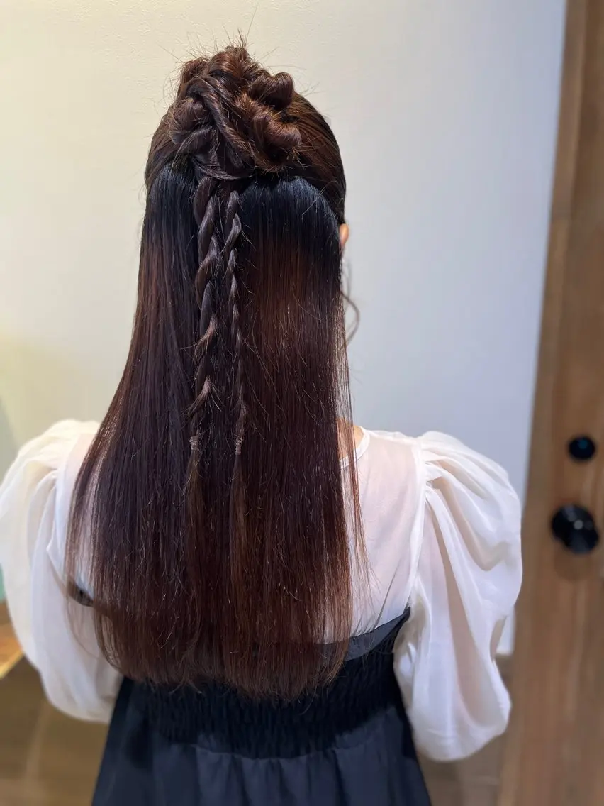ミディアム ❁ヘアメ❁ YUMI ❁ゆみ❁横浜桜木町のヘアスタイル