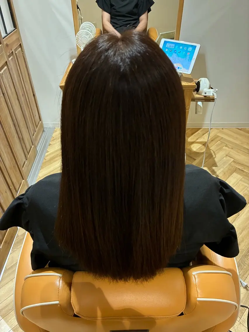 カラー おおひなた かのんのヘアスタイル