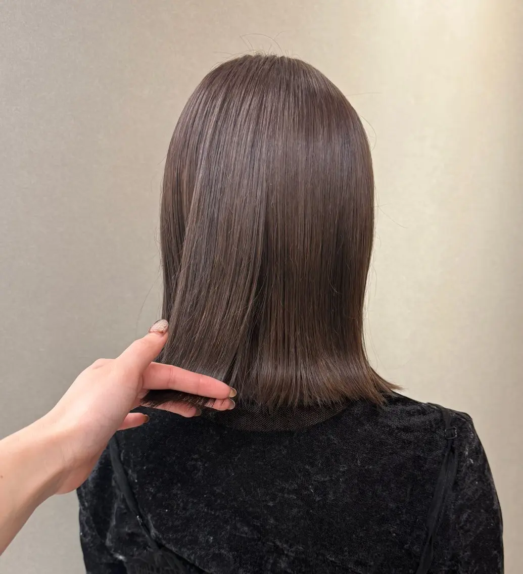 セミロング カラー ヘアカラー トリートメント "Daisy" Rio /大名・天神のヘアスタイル