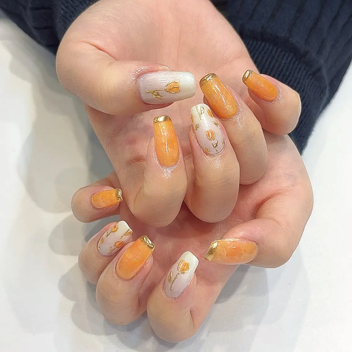 ネイル ハンドネイル ハンドケア あおやぎ ゆきこのネイルデザイン