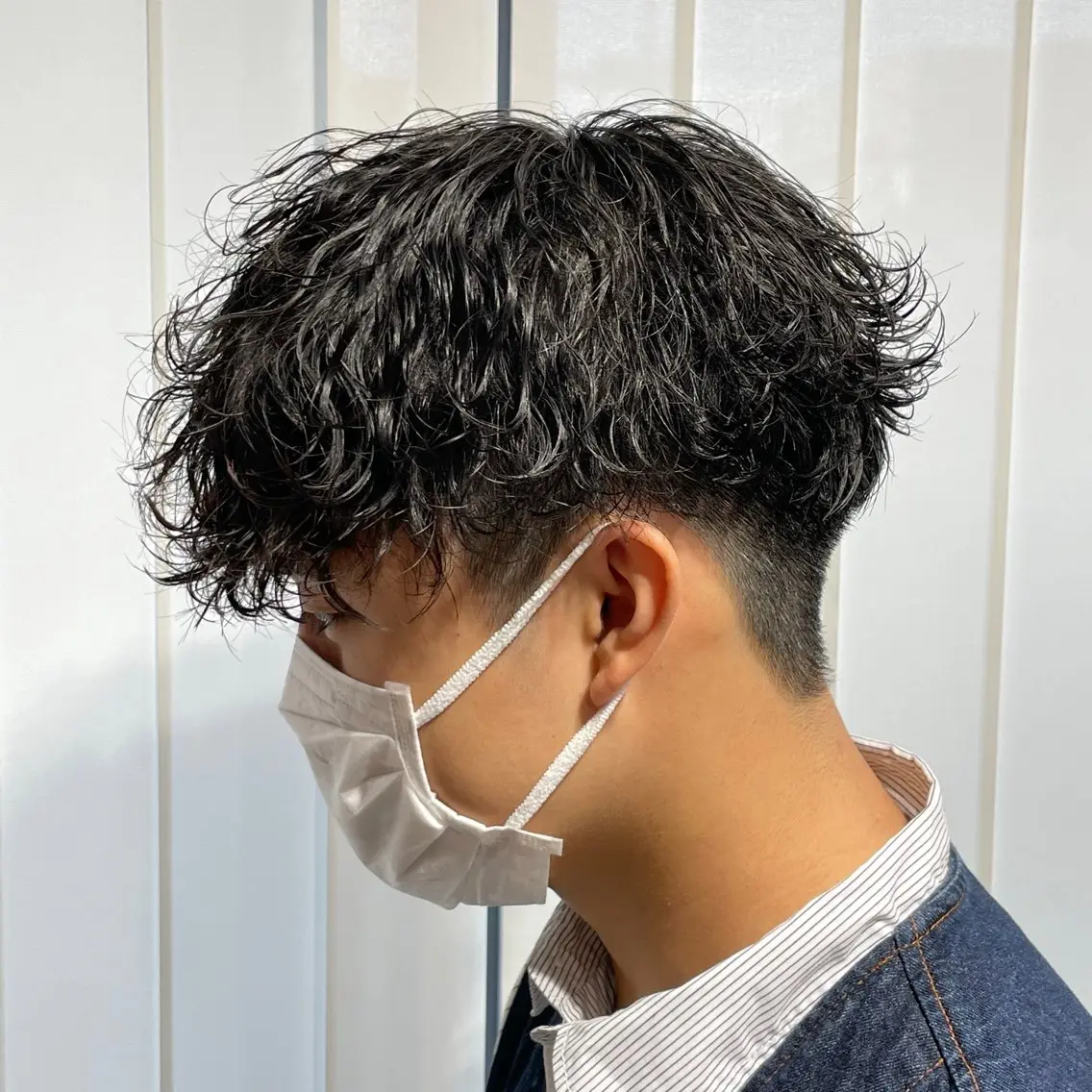 パーマ メンズ カット パーマ 【メンズ縮毛矯正】 田中秀斗のヘアスタイル