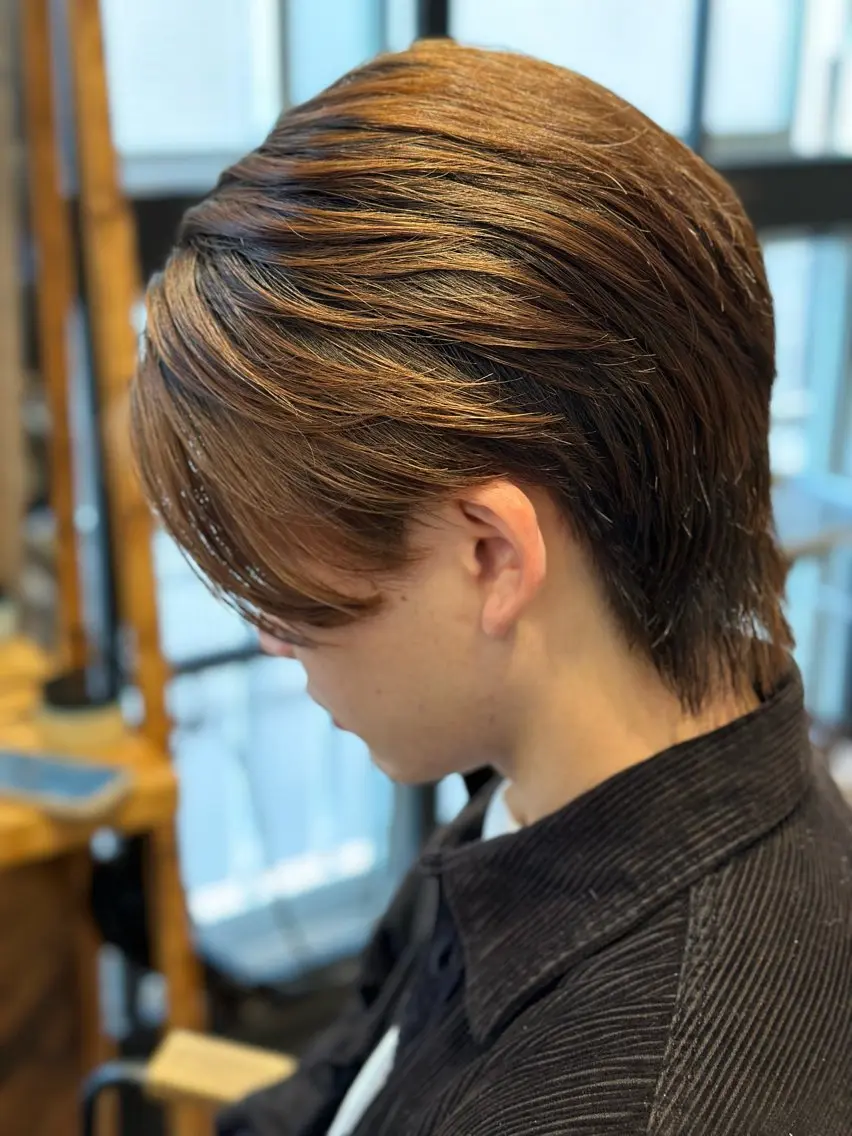 メンズ 10月限定モニター 髪質改善美髪矯正のヘアスタイル