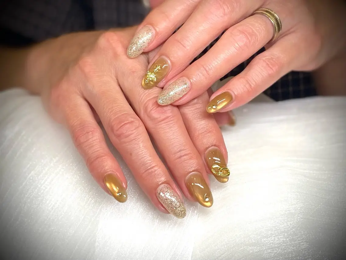ネイル ハンドネイル LingK/nail 高士 翔子のネイルデザイン