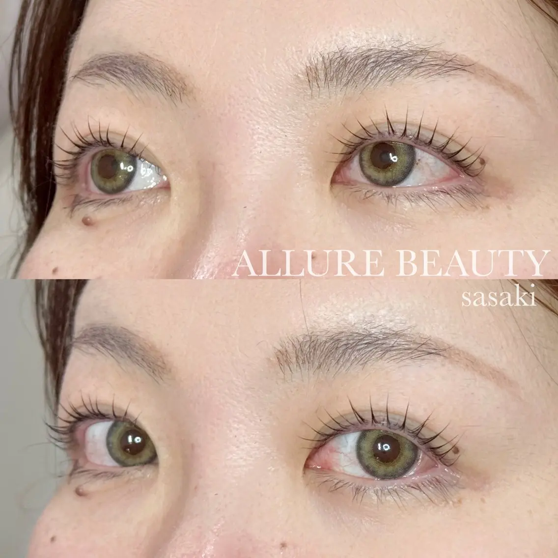 マツエク・マツパ ALLURE sasakiのマツエク・マツパデザイン