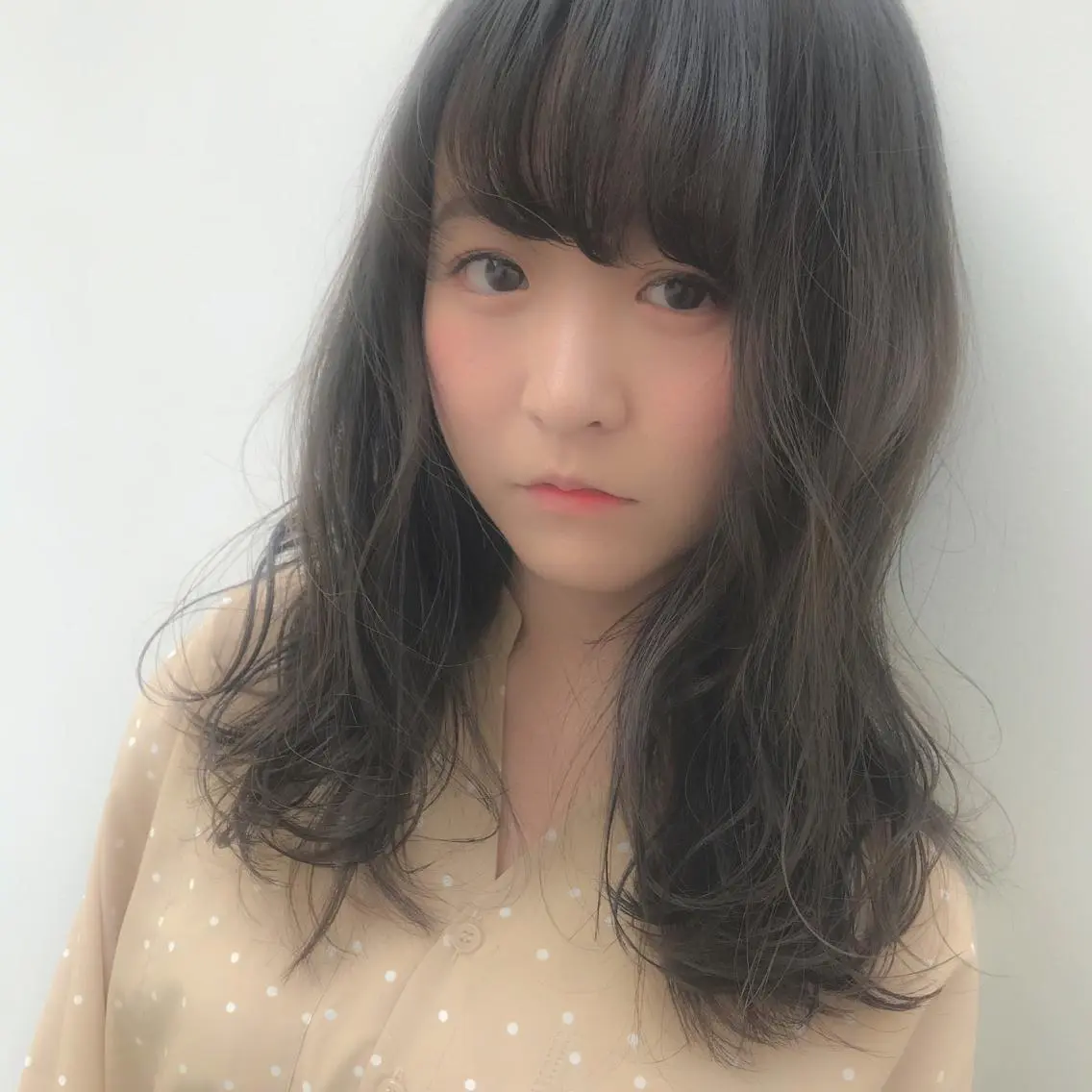 セミロング カラー アッシュ 髪質改善🌟 TAKERUのヘアスタイル