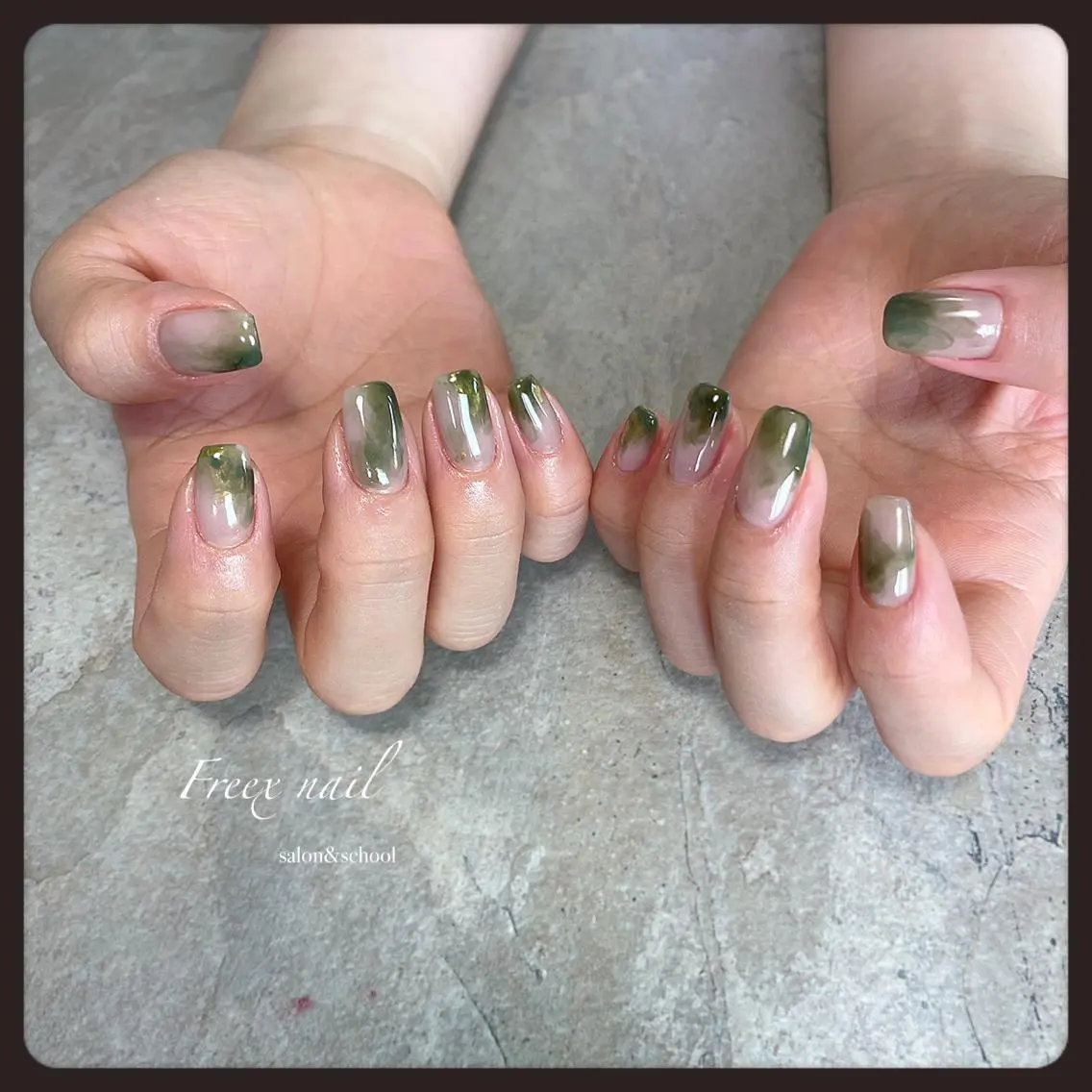 ネイル ニュアンスネイル ハンドネイル ハンドケア freex nail /ニュアンス/個性派のネイルデザイン