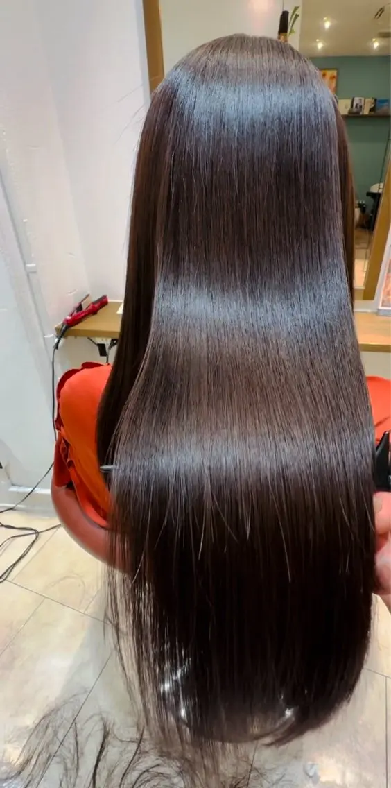 ロング ロング カット トリートメント 横山 ひかりのヘアスタイル