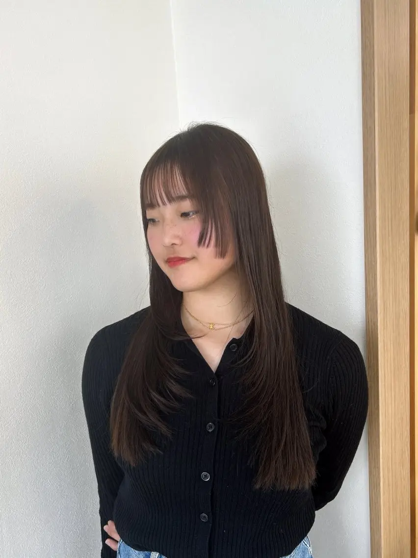 カット＆美髪カラー(ブリーチなし)＆クイックトリートメントの写真