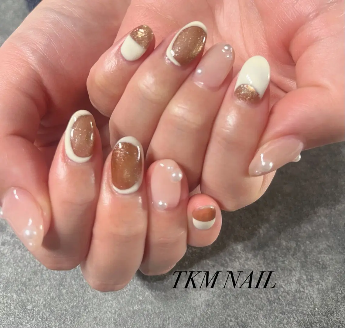 ネイル シンプルネイル ______ TKM  NAILのネイルデザイン