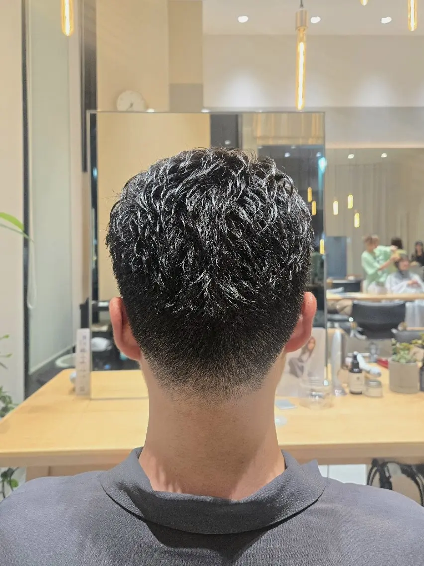 メンズ natural hair 🌿あかりのヘアスタイル