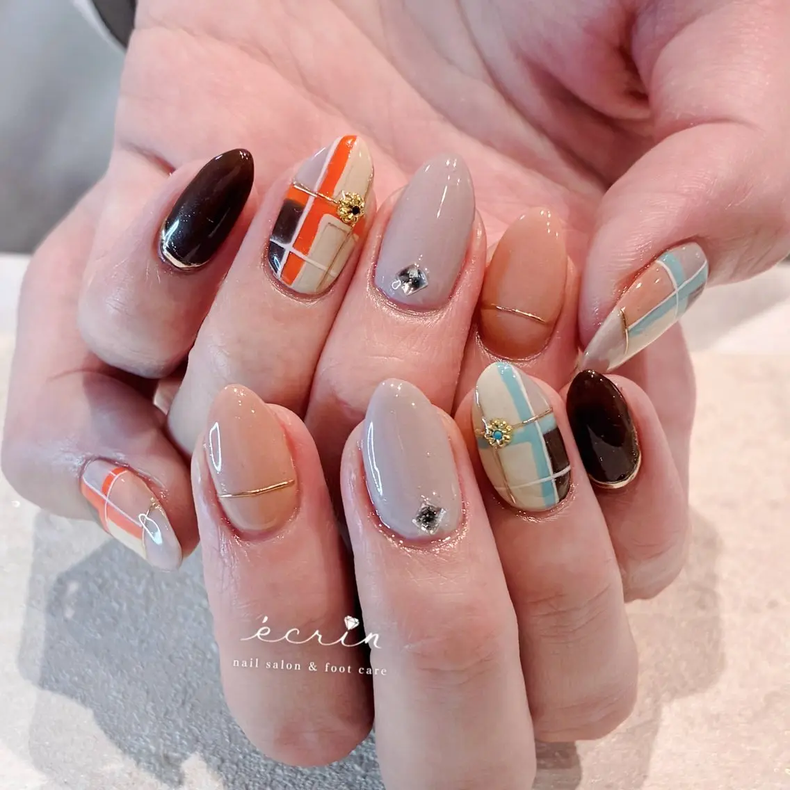 ネイル ecrinエクラン kana🌺のネイルデザイン