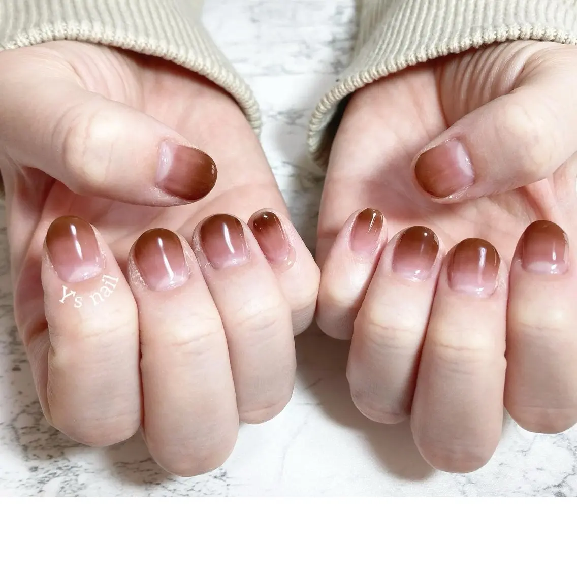ネイル 手書きが得意🖌️ Y’s  nailのネイルデザイン