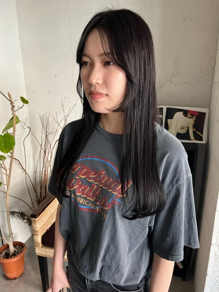ロング トリートメント カット トリートメント 松本 夏海のヘアスタイル
