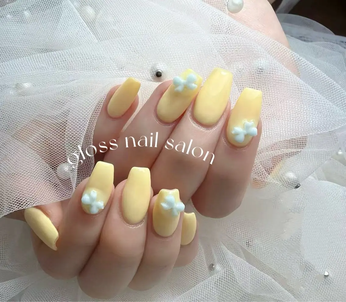 ネイル ハンドネイル ゆり🌷 gloss nailのネイルデザイン