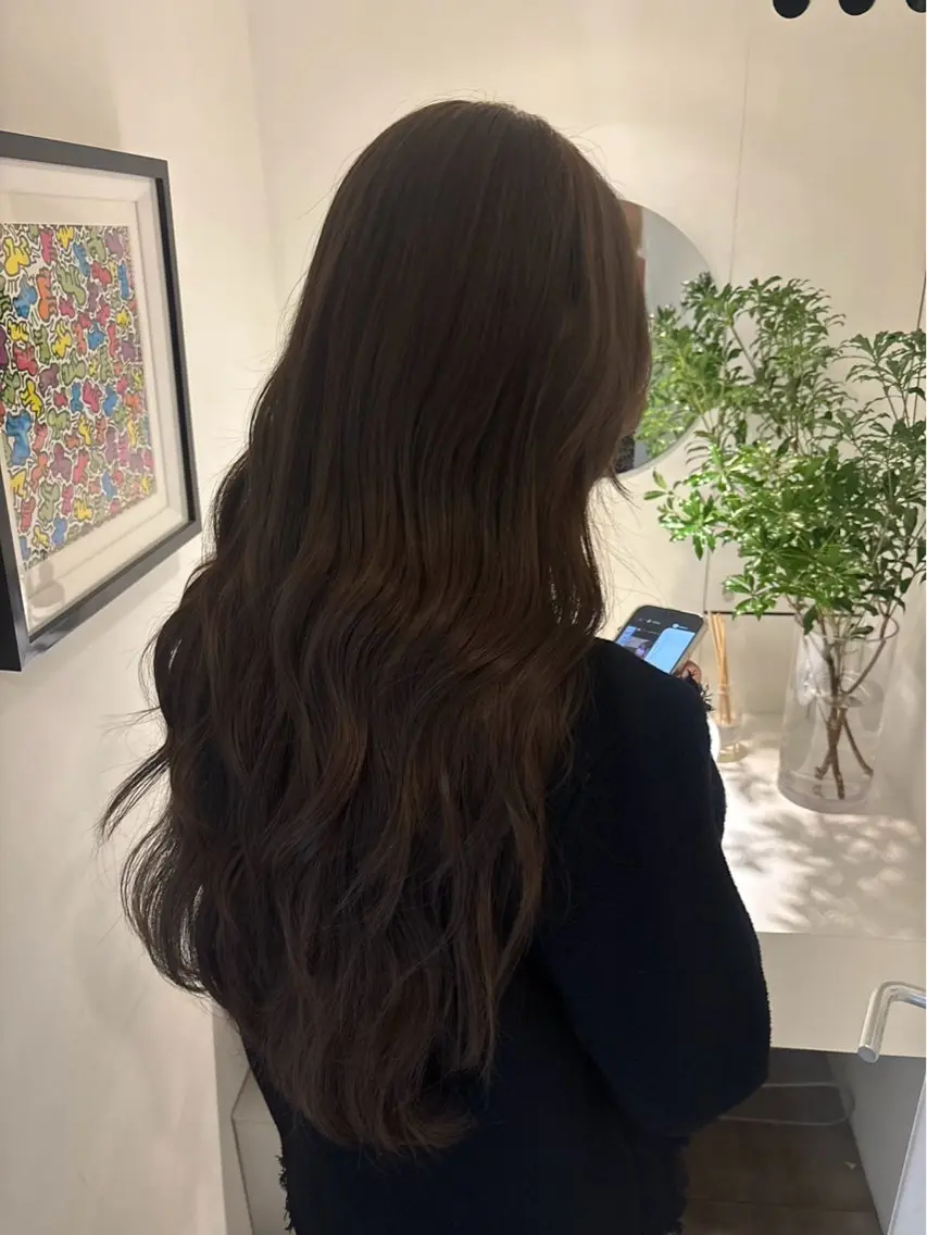 ロング ヘアカラー トリートメント 🍄Kurumi🍄 visionのヘアスタイル