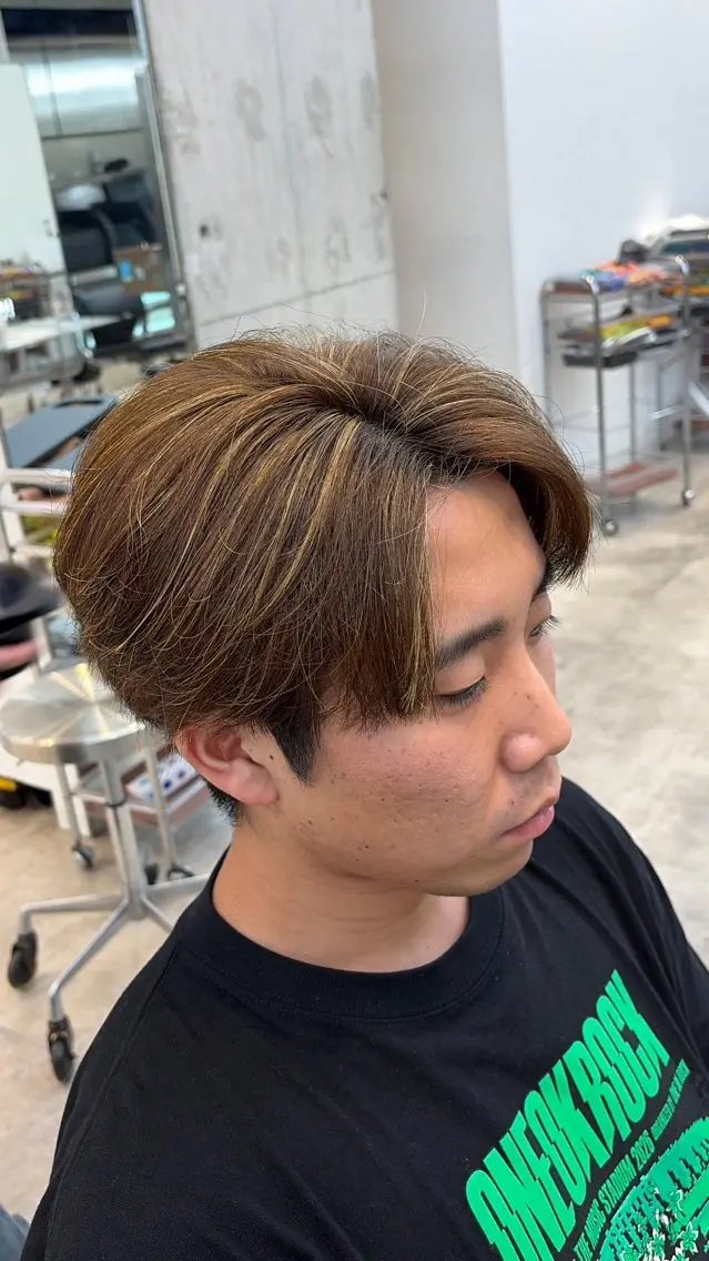 ショート カラー メンズ ヘアカラー トリートメント fifth／ りょうのヘアスタイル