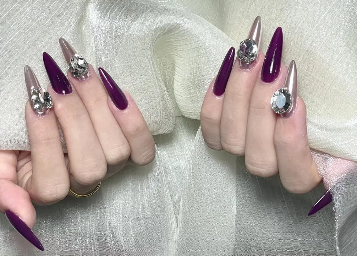 ネイル ハンドネイル 💙羽生 彩光💙のネイルデザイン