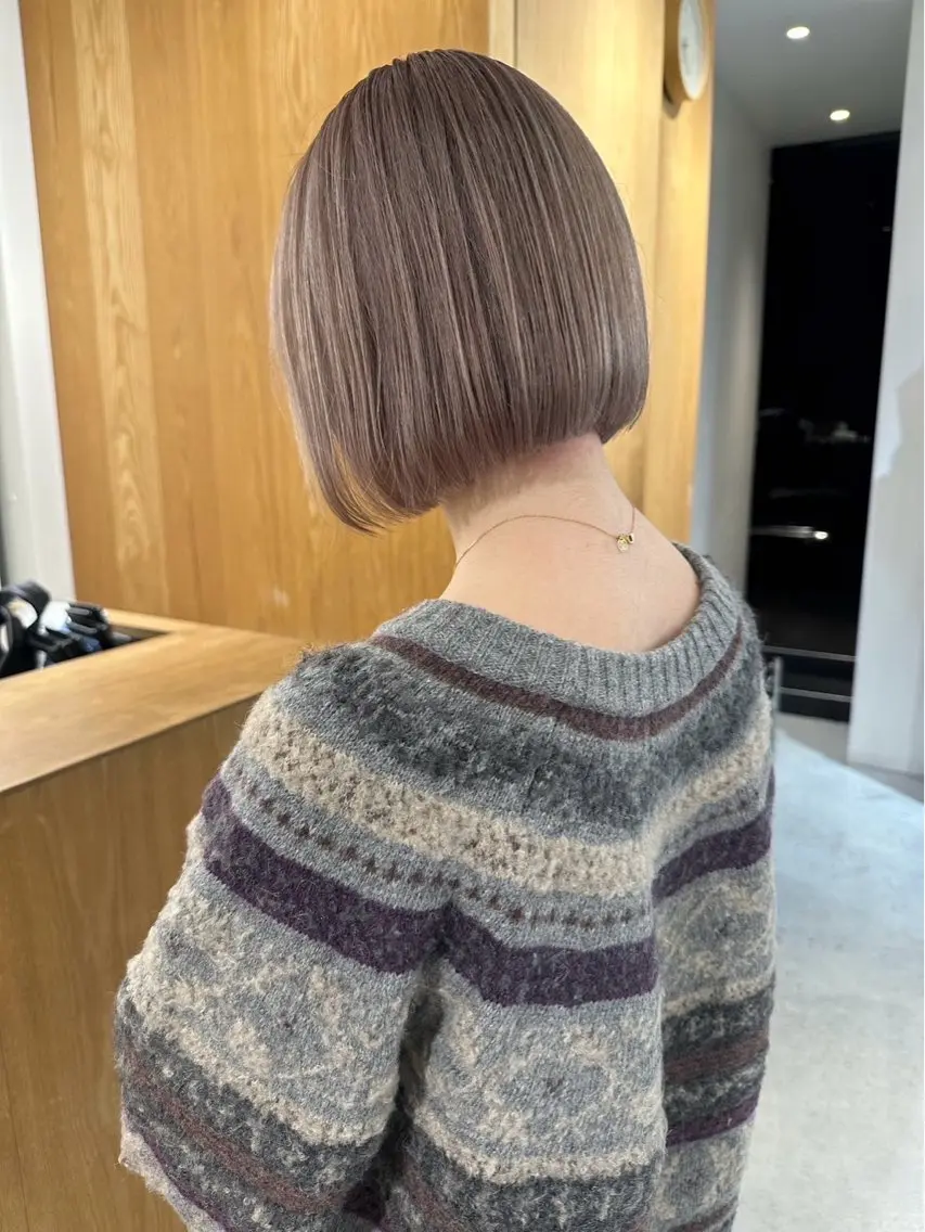 ショート やまもと さきのヘアスタイル
