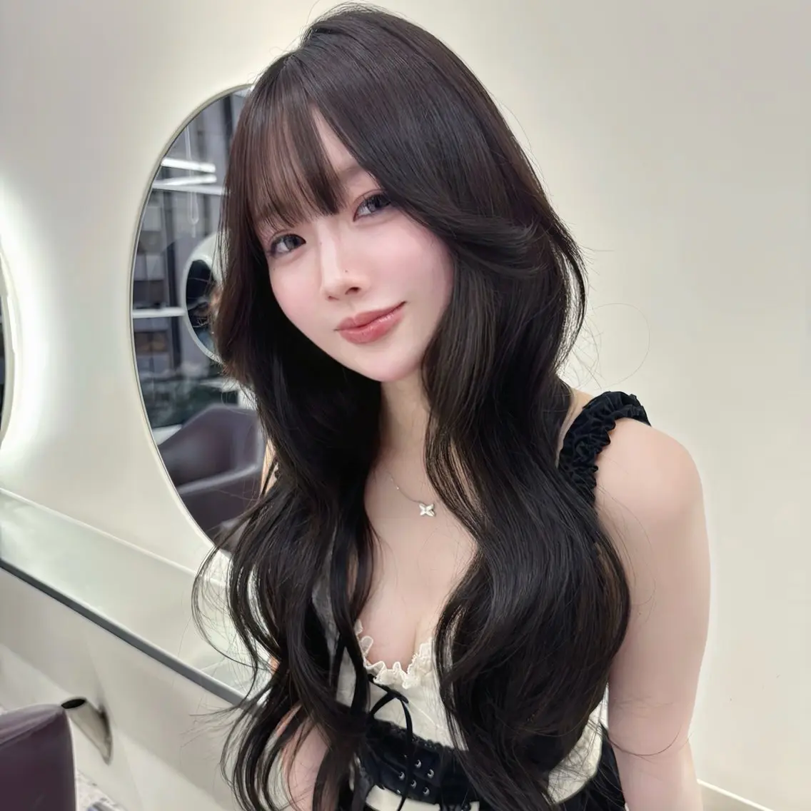 ロング 🩵透明感艶髪 縮毛矯正masa🩵のヘアスタイル