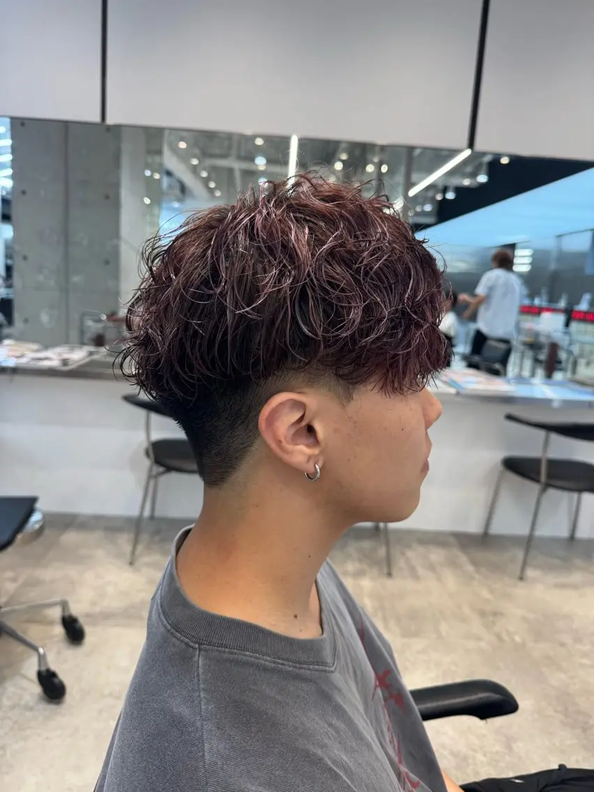 カラー ヘアカラー fifthふうか 縮毛、カラー、パーマのヘアスタイル
