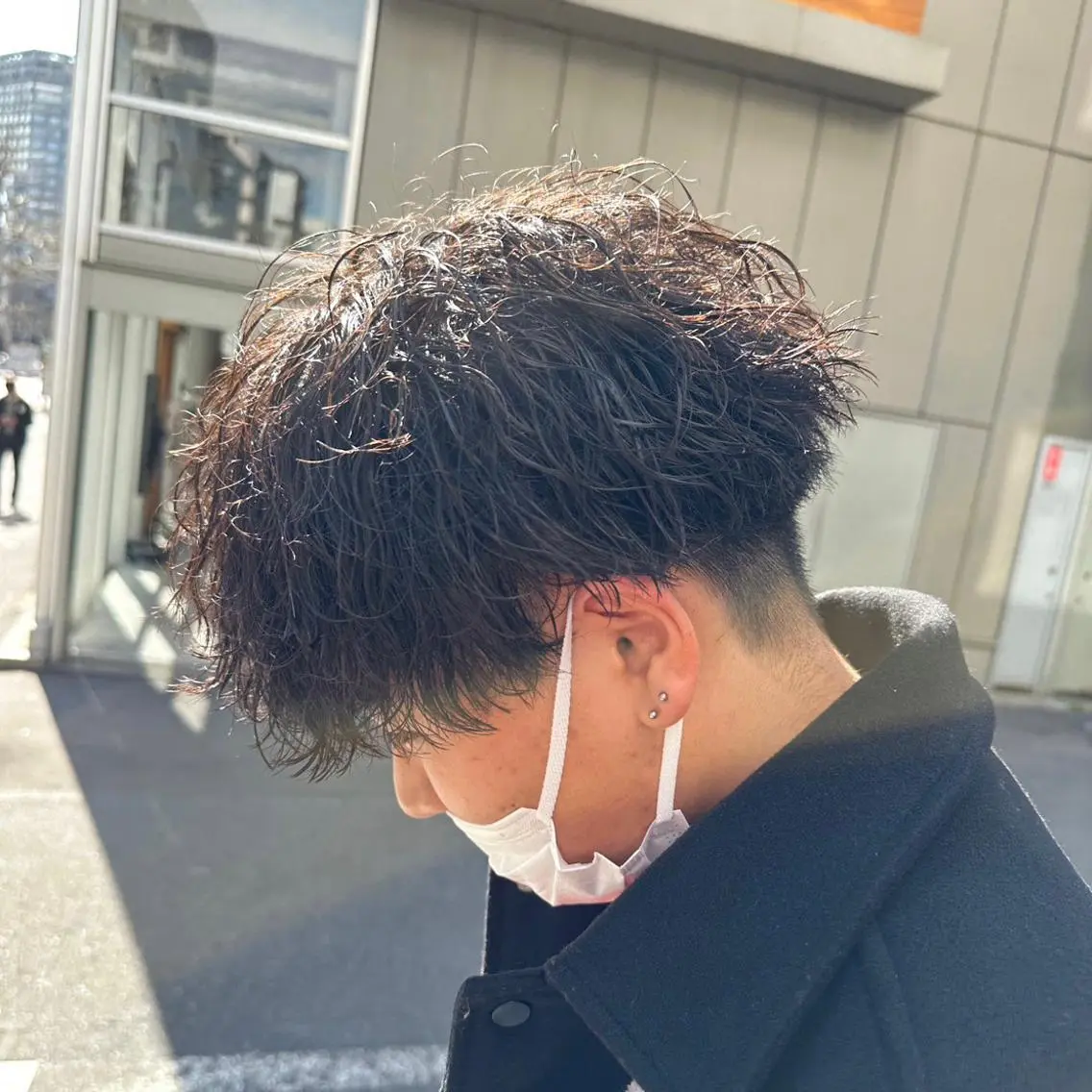 🔴【ミニモ学割】メンズカット➕ツイストスパイラルパーマ(ツイスパ⚡️)の写真
