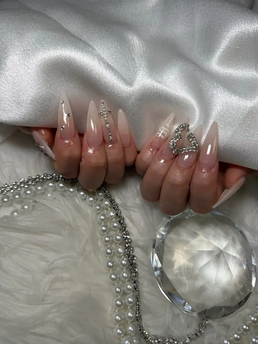 ネイル ロングネイル ハンドネイル nailsalon Refletのネイルデザイン