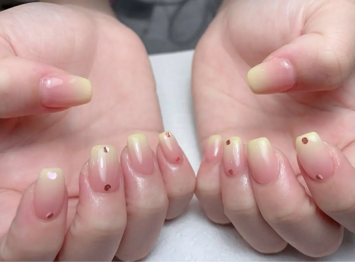 ネイル チークネイル 長さ出し フレンチネイル ジェルネイル 韓国ネイル 中野駅から2分 MEO NAILのネイルデザイン